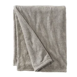 Wicked Plush Throw, Large, Charcoal Gray Heather (1000095161)<L.L.Bean Outlet