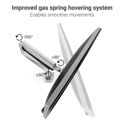 Hot Loctek Adjustable Monitor Mount, Up to 27