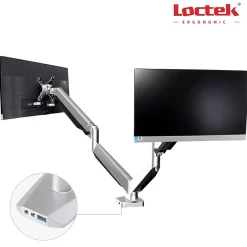 Sale Loctek D7D Dual Monitor Arm Gas Spring