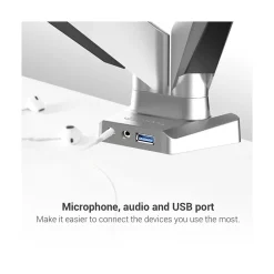 Sale Loctek D7D Dual Monitor Arm Gas Spring