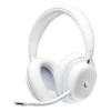 Aurora Wireless Gaming Over-Ear Headphones, Bluetooth, White Mist (981-001082)<Logitech Outlet