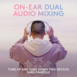 Aurora Wireless Gaming Over-Ear Headphones, Bluetooth, White Mist (981-001082)<Logitech Outlet