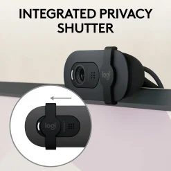 Sale Logitech Brio 105 Full HD 1080p Webcam, 2 Megapixels, Black (960-001579)