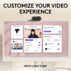 Sale Logitech Brio 105 Full HD 1080p Webcam, 2 Megapixels, Black (960-001579)