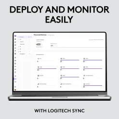 Sale Logitech Brio 105 Full HD 1080p Webcam, 2 Megapixels, Black (960-001579)