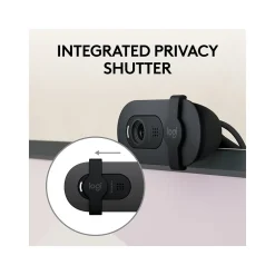 Sale Logitech Brio 100 Full HD 1080p Webcam, 2 Megapixels, Graphite (960-001580)