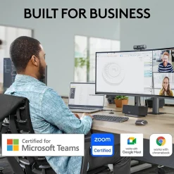 Best Logitech Brio 505 HD 1080p Webcam, 4 Megapixels, Graphite (960-001522)