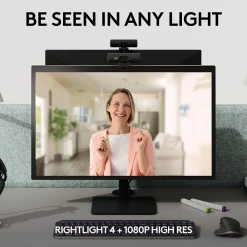 Best Logitech Brio 505 HD 1080p Webcam, 4 Megapixels, Graphite (960-001522)