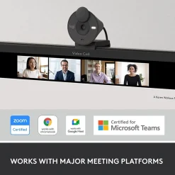 Hot Logitech Brio 300 HD 1080p Webcam, 2 Megapixels, Graphite (960-001497)