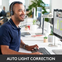 Discount Logitech C270 HD Webcam with Noise-Reducing Mics for Video Calls