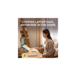 Casa Pop-Up Desk Work From Home Kit: Laptop Stand, Keyboard, Touchpad & Storage, Nordic Calm (920-011238)<Logitech Online