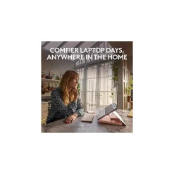 Casa Pop-Up Desk Work From Home Kit: Laptop Stand, Keyboard, Touchpad & Storage, Bohemian Blush (920-011237)<Logitech New