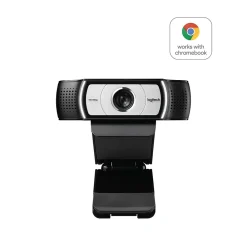 Logitech C930e 1080p HD Portable Webcam, 2 Megapixels, Black (960-000971)