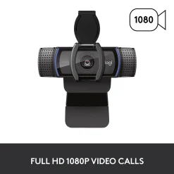 Best Logitech C920S Pro 1080p HD Webcam, Black (960-001257)