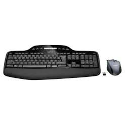 Hot Logitech Desktop MK710 Wireless Keyboard & Mouse, Black (920-002416)