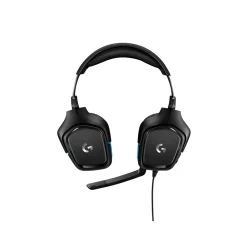 New Logitech G432 981-000769 Wired 7.1 Surround Sound Wired Gaming Headset, Black