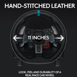 Discount Logitech G G29 Driving Force 941-000110 Gaming Steering Wheel for PS3 & PS4, Cable, Black