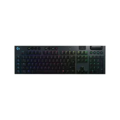 Logitech G915 LIGHTSPEED GL Clicky Wireless Gaming RGB Mechanical Keyboard, Black (920-009103)