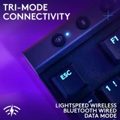 Sale Logitech G515 LIGHTSPEED TKL Wireless Gaming Mechanical Keyboard, Black (920-012423)