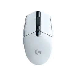 Clearance Logitech G305 LIGHTSPEED Wireless Ambidextrous USB Gaming Mouse, (910-005289) White