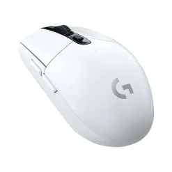 Clearance Logitech G305 LIGHTSPEED Wireless Ambidextrous USB Gaming Mouse, (910-005289) White