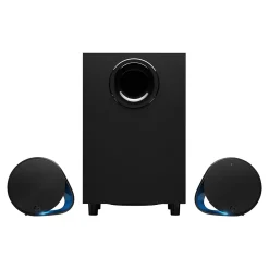 Discount Logitech G560 LIGHTSYNC PC Gaming Speakers, Black (980-001300)