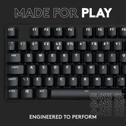 Sale Logitech G413 SE Gaming Mechanical Keyboard, Black (920010433)