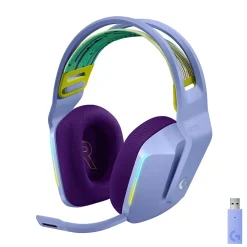 Hot Logitech G Series G733 Wireless Over-the-Ear Gaming Headset, (981-000889) Lilac