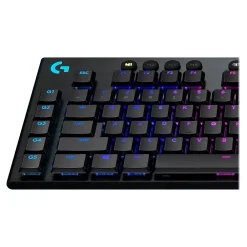 New Logitech G915 TKL LIGHTSPEED GL Linear Wireless Gaming RGB Mechanical Keyboard, Black (920-009512)