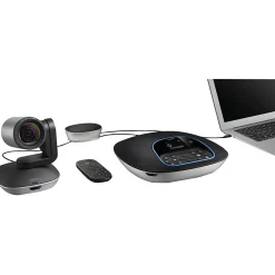Hot Logitech Group Video Conferencing System, High Definition, Black (960-001054)