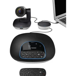 Hot Logitech Group Video Conferencing System, High Definition, Black (960-001054)