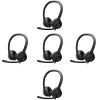 Online Logitech H390 Computer Headset, Over-the-Head, Black, 5/Pack (Logi981-5pk-VB)