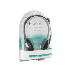 Sale Logitech H111 3.5mm Stereo Computer Headset, On-Ear, Black (981-000612)