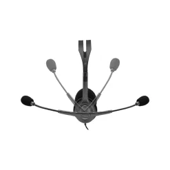 Sale Logitech H111 3.5mm Stereo Computer Headset, On-Ear, Black (981-000612)