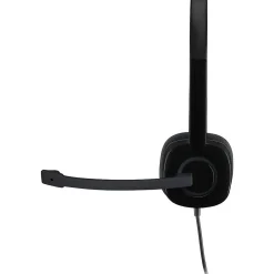 Sale Logitech H151 Stereo Headset, Wired (981-000587)
