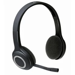 Best Logitech H600 Wireless Computer Headset, Over-the-Head, Black