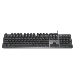 Clearance Logitech K845 Mechanical Illuminated Aluminum Gaming Keyboard, Brown Switches, Black (920-009862)