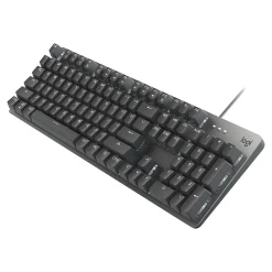 Clearance Logitech K845 Mechanical Illuminated Aluminum Gaming Keyboard, Brown Switches, Black (920-009862)