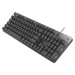 Sale Logitech K845 Mechanical Illuminated Aluminum Gaming Keyboard, Cherry MX Blue Switches, Black (920-009864)