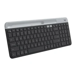 Logitech K585 Slim Multi-Device Wireless Keyboard, Graphite (920-011479)