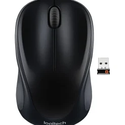 Sale Logitech M317 Compact Wireless Optical Mouse, Black (910-003416)