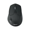 Logitech M720 TRIATHLON Wireless Ergonomic Optical Bluetooth & USB Mouse, Black (910-004790)