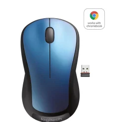 Outlet Logitech M310 Wireless Ambidextrous Optical Mouse, (910-001917) Peacock Blue