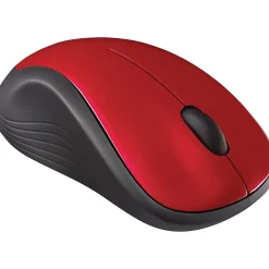 New Logitech M310 Wireless Ambidextrous Optical Mouse, Flame Red Gloss (910-002486)