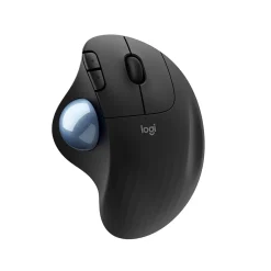 Hot Logitech M575 Wireless Ergonomic Trackball Bluetooth & USB Mouse, (910-005869) Black