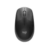 New Logitech M190 Wireless Optical USB Mouse, USB, Black/Gray (910-005901)