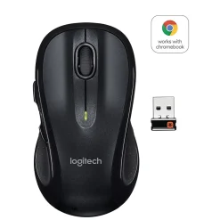 Sale Logitech M510 Wireless Optical USB Mouse, Black (910-001822)