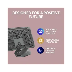 Outlet Logitech MK955 Wireless Keyboard and Optical Mouse Combo, Black (920-012425)