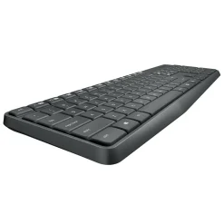 Hot Logitech MK235 Wireless Keyboard and Optical Mouse Combo, Black (920-007897)