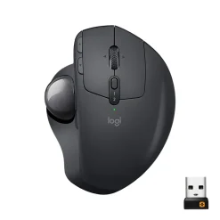 Discount Logitech MX Ergo Plus Wireless Ergonomic Optical 2.4 GHz Mouse, Black (910-005178)